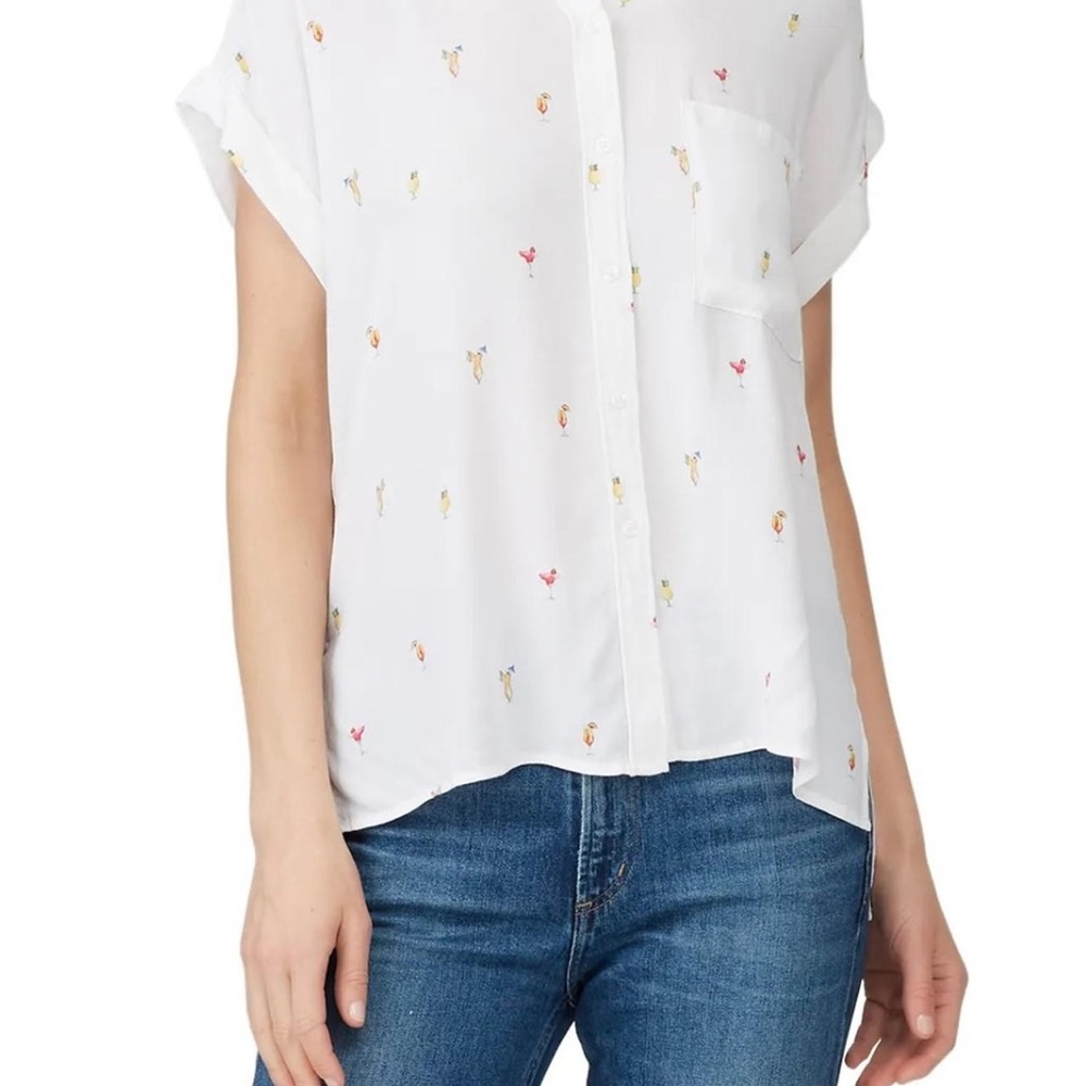 Rails Cocktail Printed Whitney Blouse